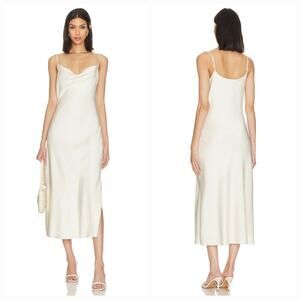ALLSAINTS Hadley Dress in Arctic White Size 6
